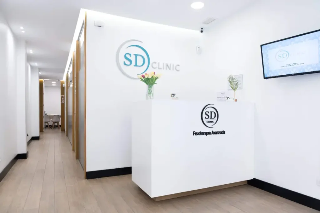 Mostrador de recepción de SD Clinic